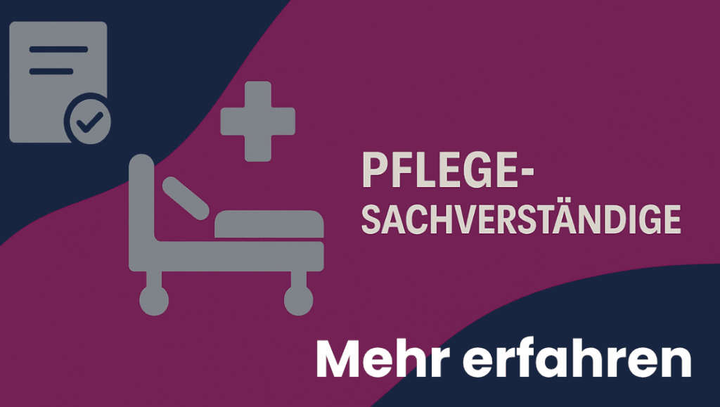 Berufsbild Pflegesachverständige mehr erfahren